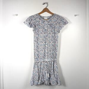 Sundays Romper Women's Size Small Indigo Bloom Floral Harley
